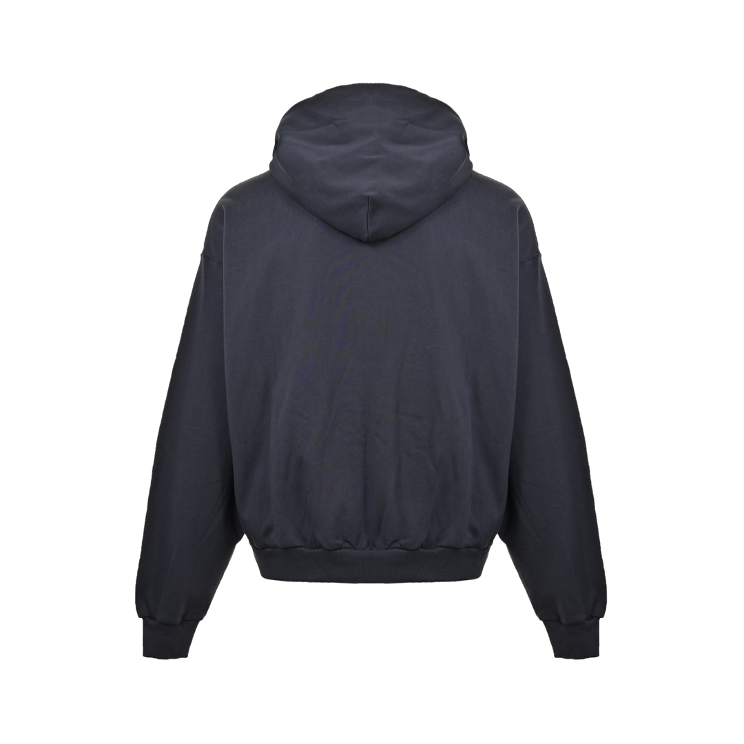 Balenciaga 24Fw heavy-duty faux two-piece zipper jacket