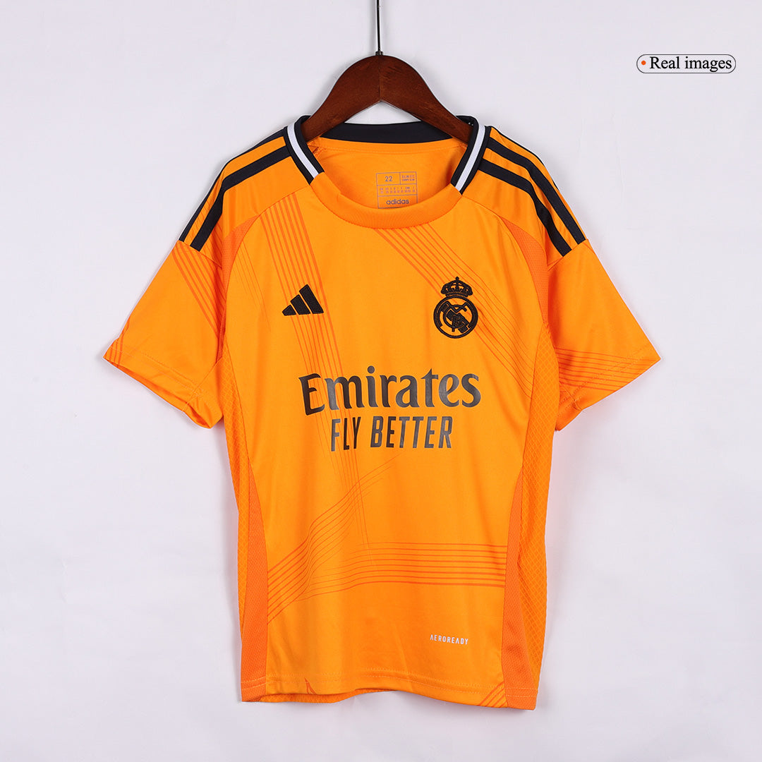 Real Madrid kids' away football shirt (shirt+shorts) 2024/25