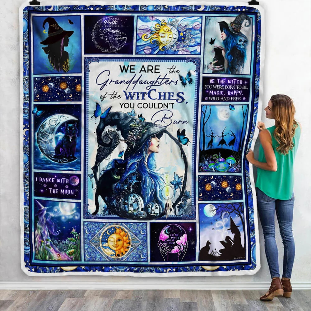 We Are The Granddaughters Of The Witches Sofa Throw