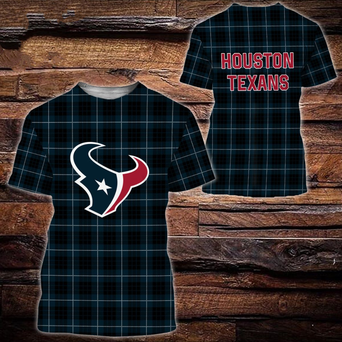 HOUSTON TEXANS 3D HOODIE SKULL101