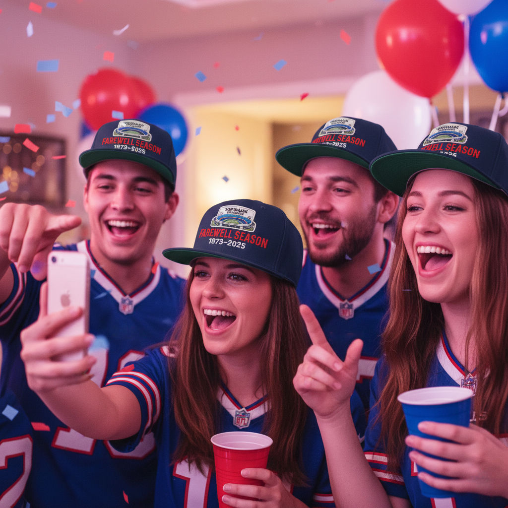 Highmark Stadium Farewell Season Commemorative Hat