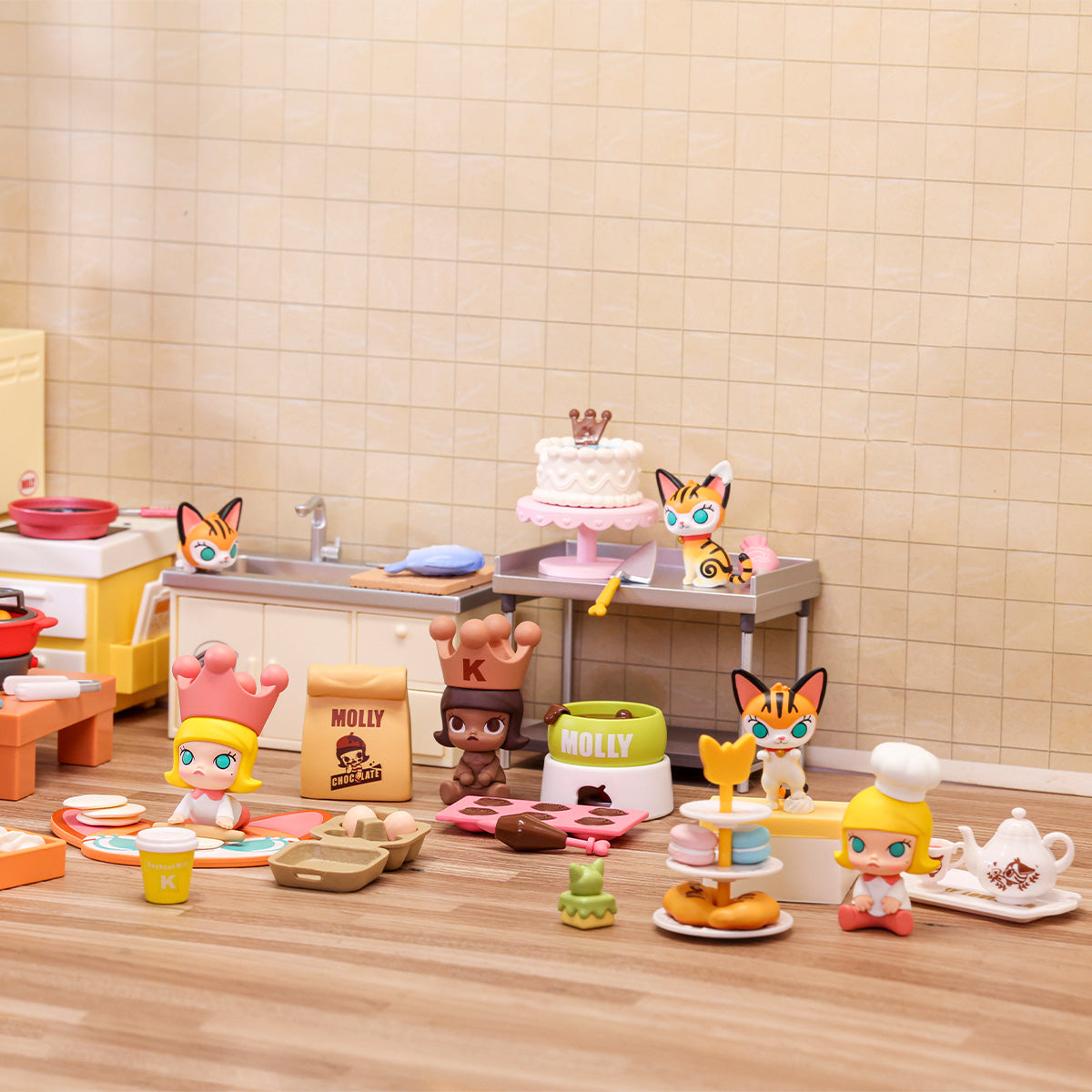 POP MART MOLLY Cooking Series Prop [1 Blind Box]