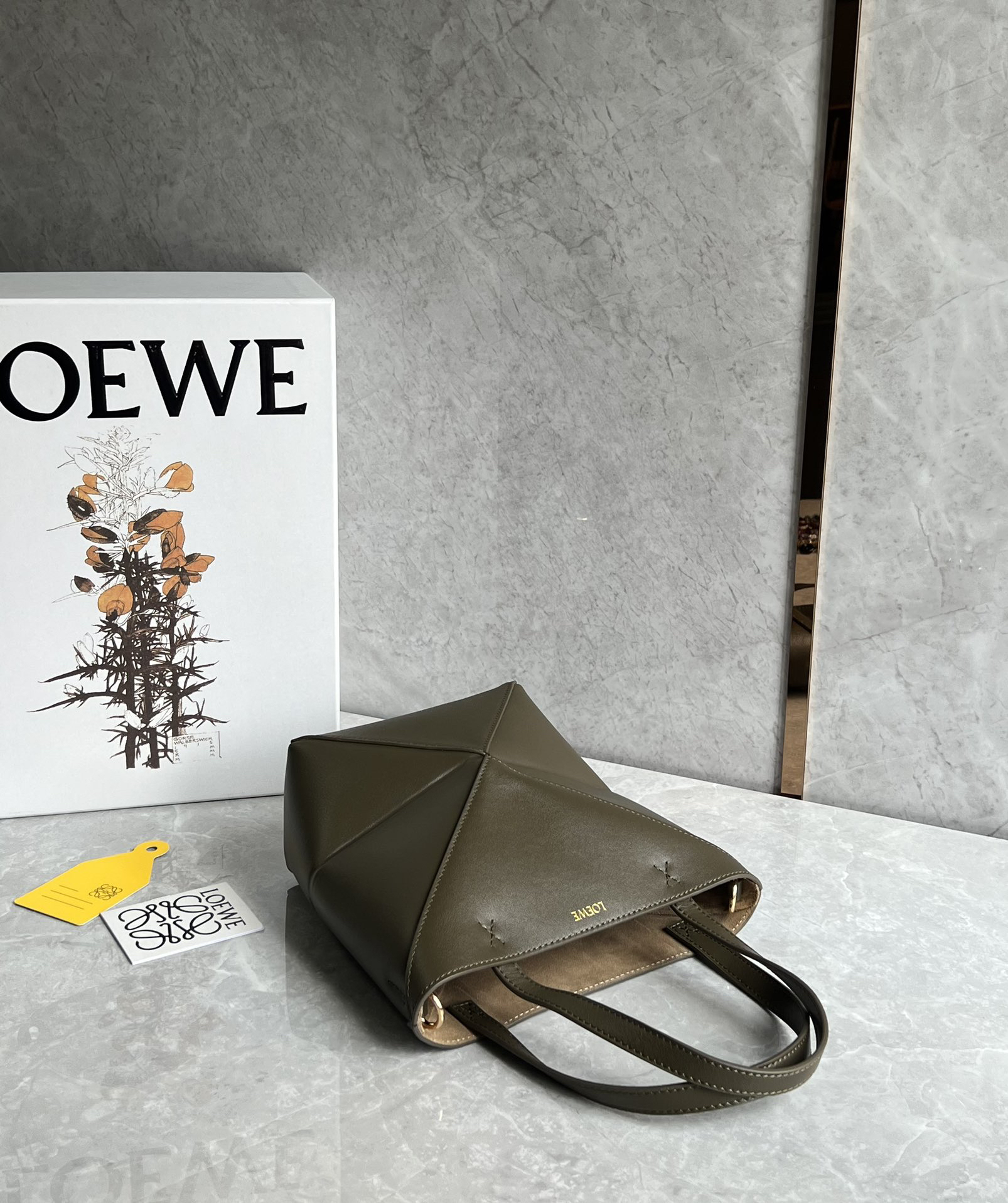 Loewe zzle fold series foldable tote bag 0693