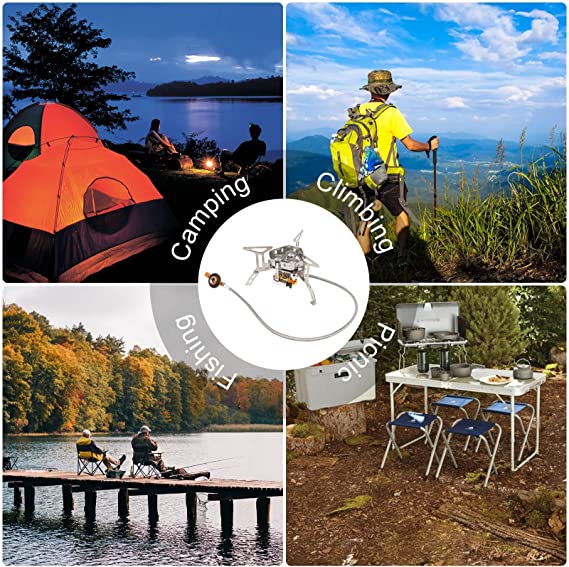 🔥Last Day Promotion-[SAVE 60% OFF]--New Upgrade Camping Outdoor Windproof Gas Burner(Blue Fire)--BUY 2 GET 10% OFF & FREE SHIPPING