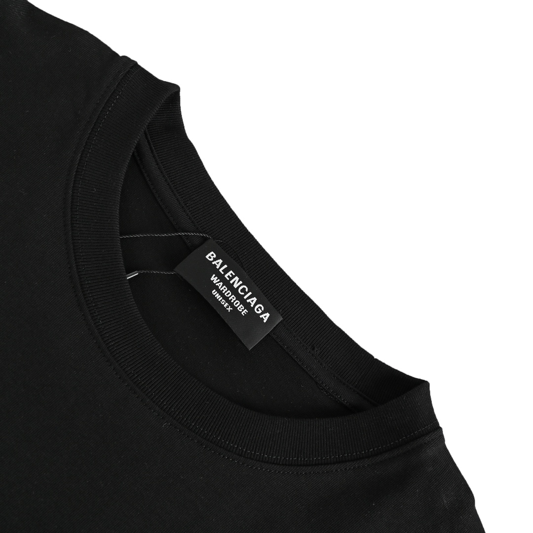 Balenciaga Classic Lock Print Short Sleeve