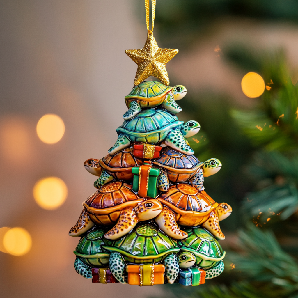 Sea Turtle🐢🎄Christmas Ornament