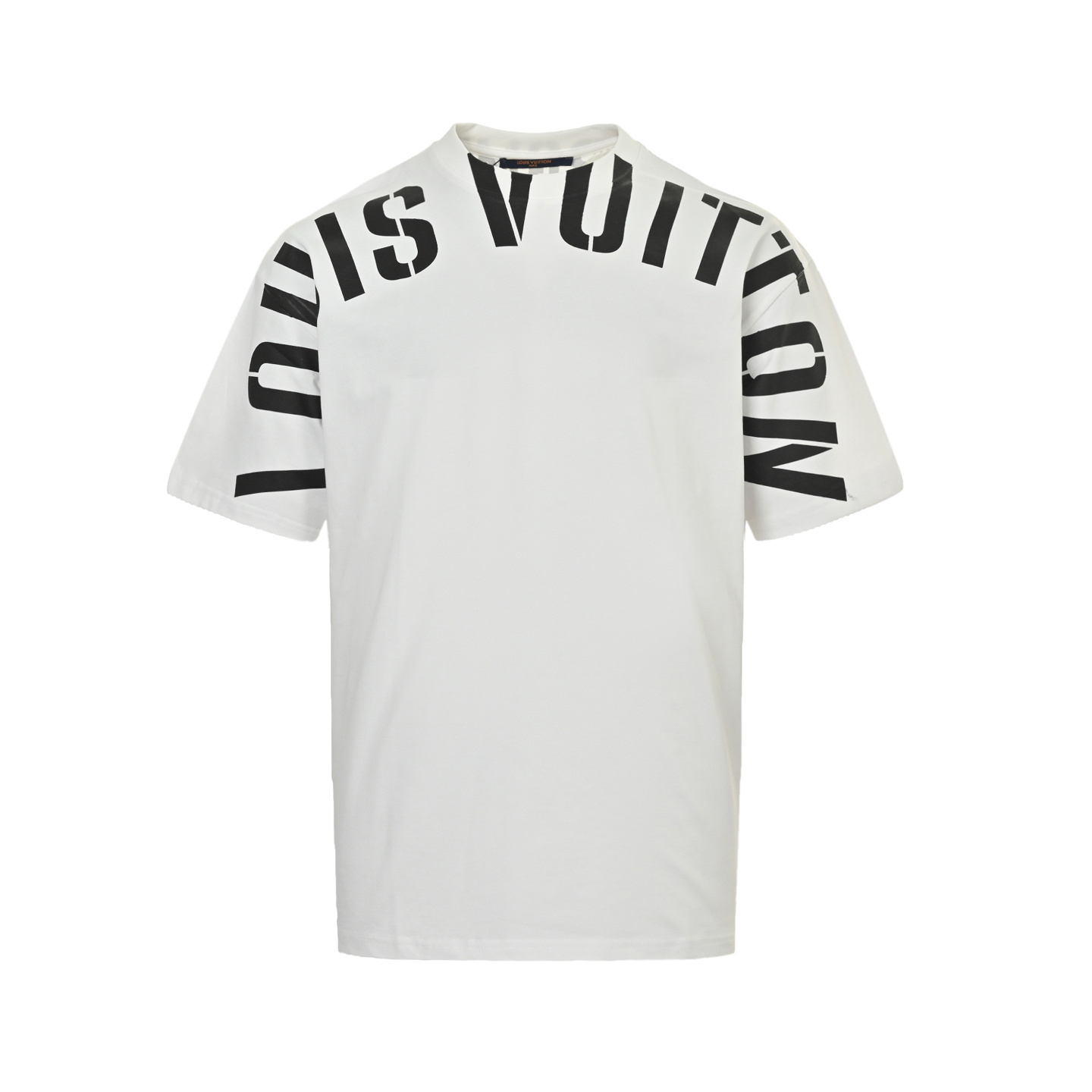 Louis Vuitton 25ss lettering logo printed short-sleeved shirt