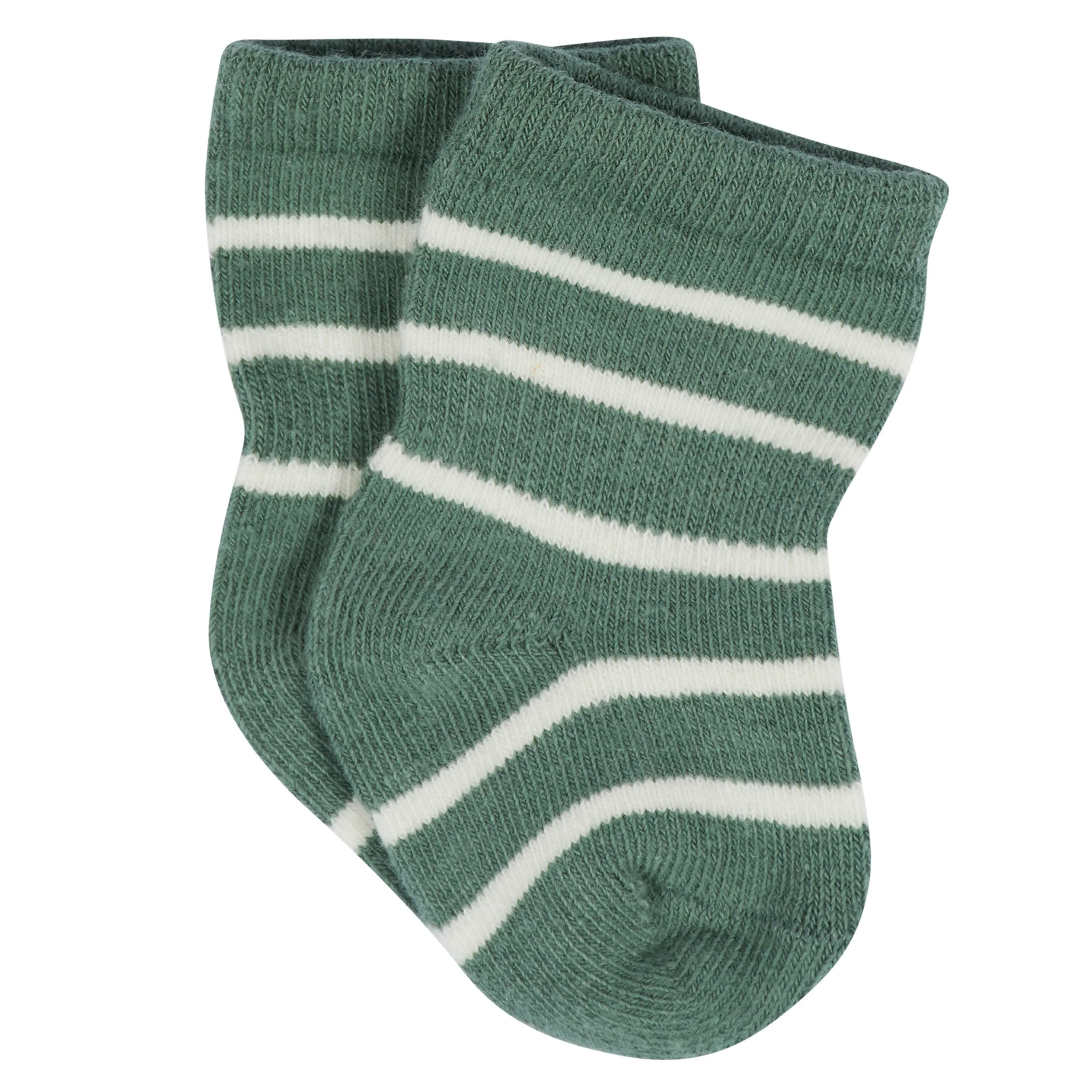 12-Pack Baby & Toddler Boys Unbearably Cute Jersey Crew Wiggle Proof Socks