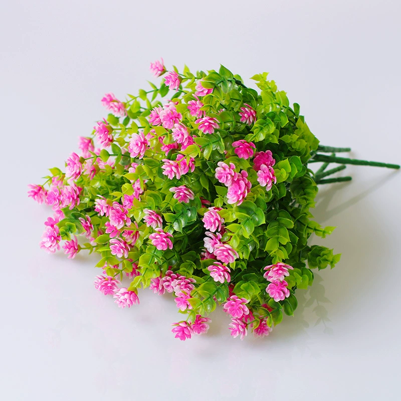🌺🌺Artificial Milan grass fake flower plant decoration (spring and summer decoration-UV protection)