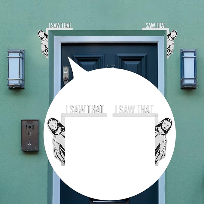 ON SALE🔥“I Saw That ”Jesus Sign Frame Decor-Buy 4 Free Shipping