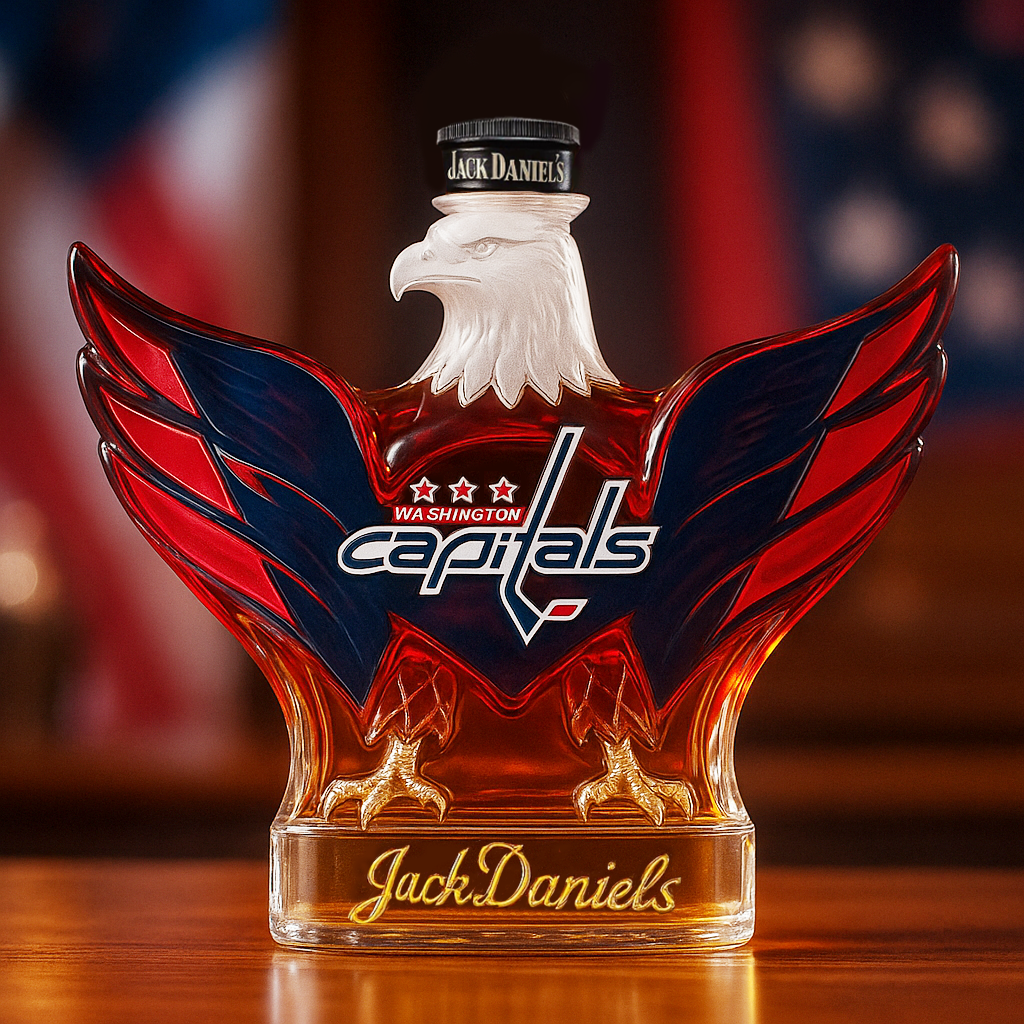 Washington Capitals Whiskey Bottle