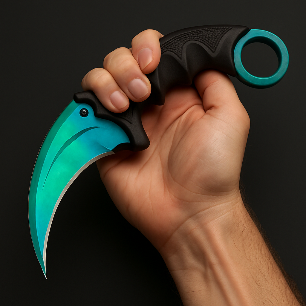 Doppler Butterfly Karambit Set