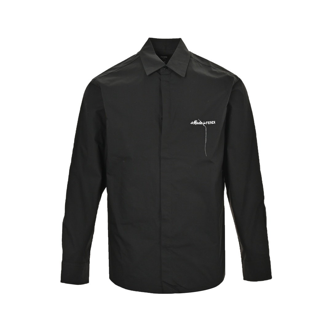 Fendi 24Fw needlepoint shirt