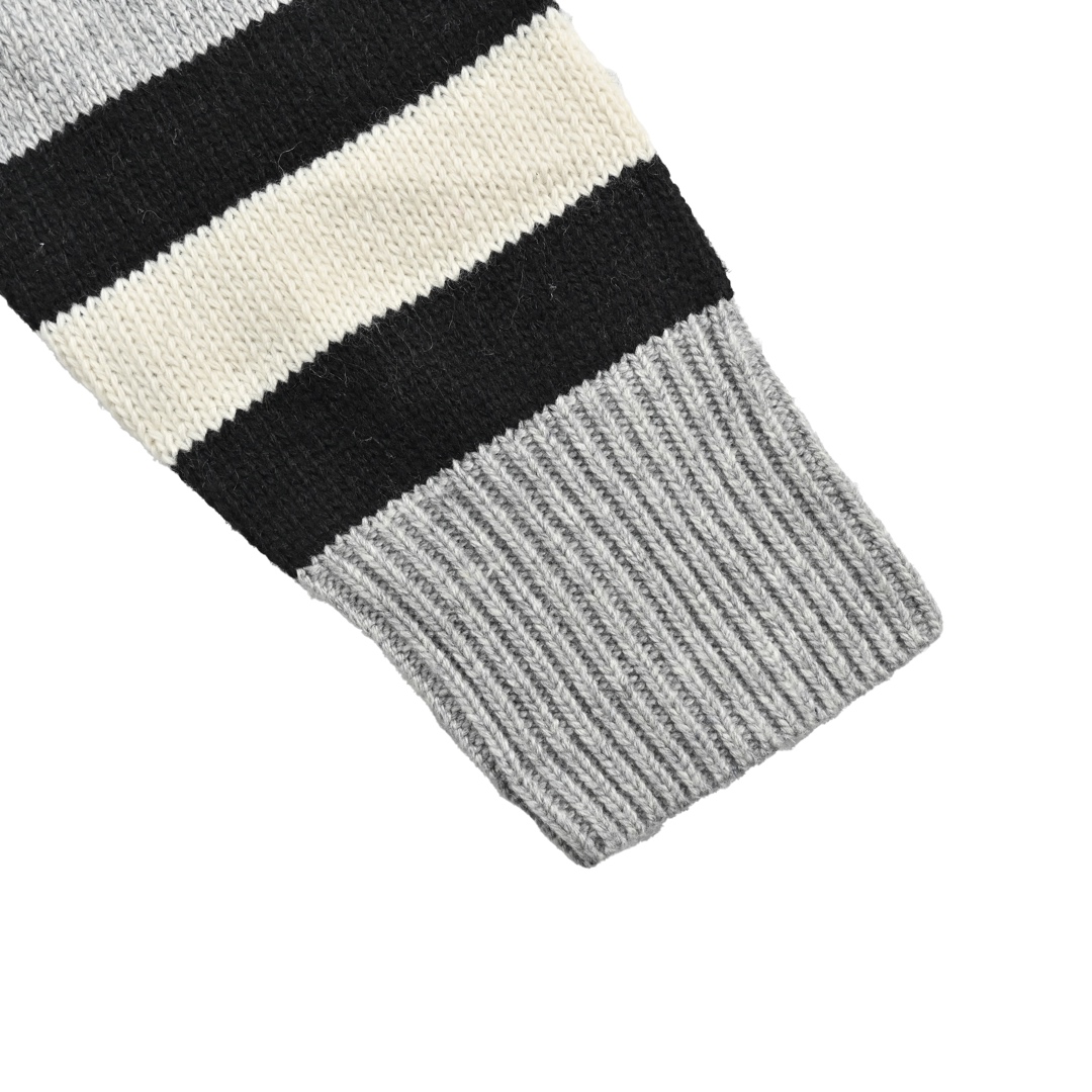 Burberry 24Fw Intarsia Collaboration Wool Cardigan