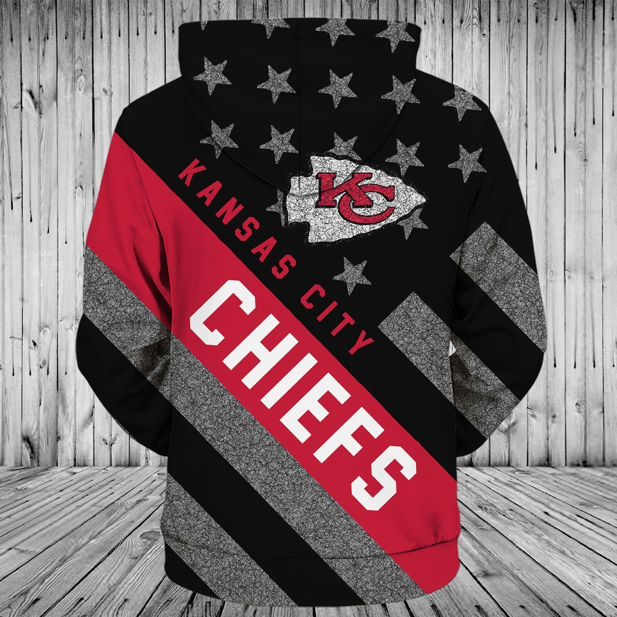 CHIEFS HOODIE 3D FLAG1