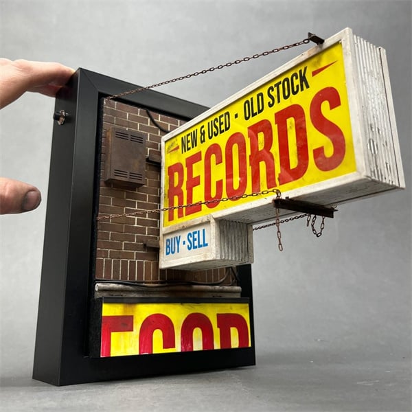 🔥Last Day 49% OFF💽Record Store Retro Wall Light - Record Collector Gift✨