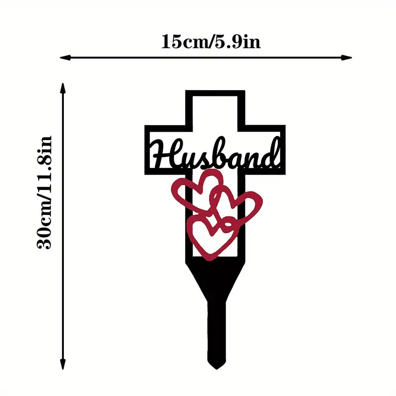 ✝️🙏Metal Cemetery Memorial Stake🔥Buy 2+ Get 10% OFF & FREE SHIPPING