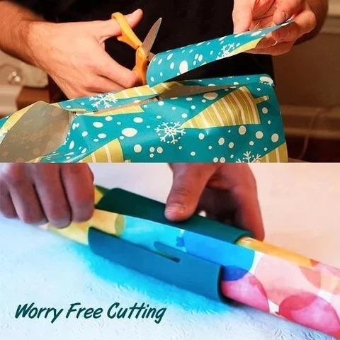 💥49% OFF--Last Day Sale--Sliding Wrapping Paper Cutter--	BUY 3 GET 2 FREE & FREE SHIPPING