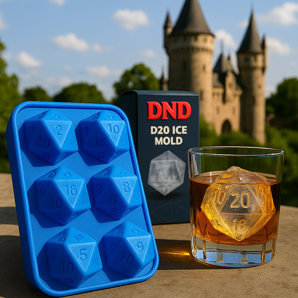 DND C20 Dice Ice Mold