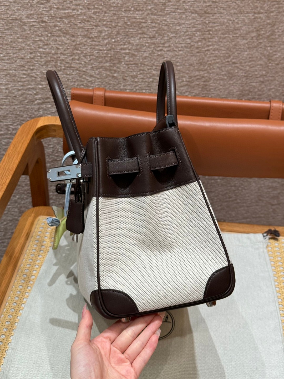 Hermès Birkin 46Ebene Handbag (Handmade to Order)