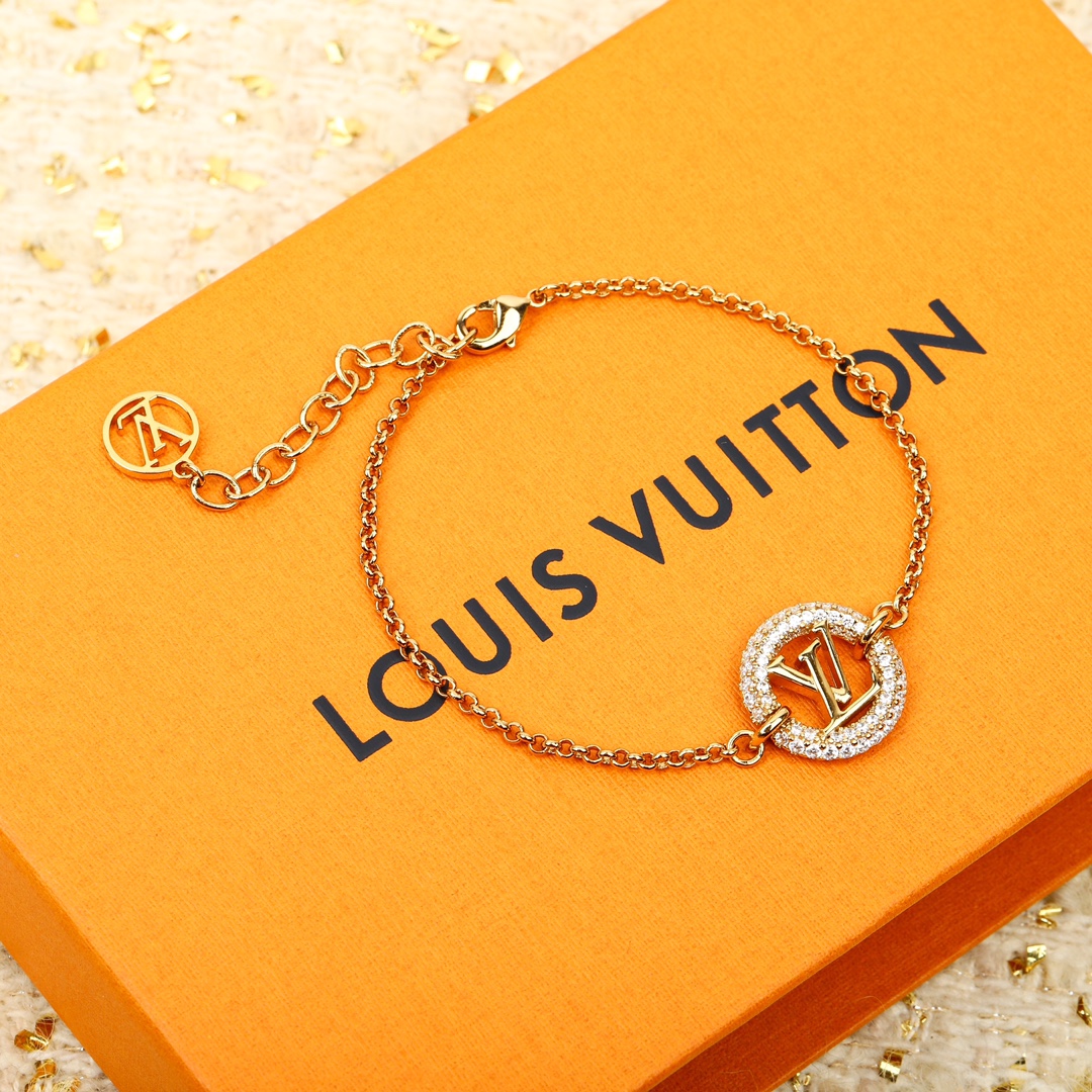 Louis Vuitton Alphabet Diamond Bracelet
