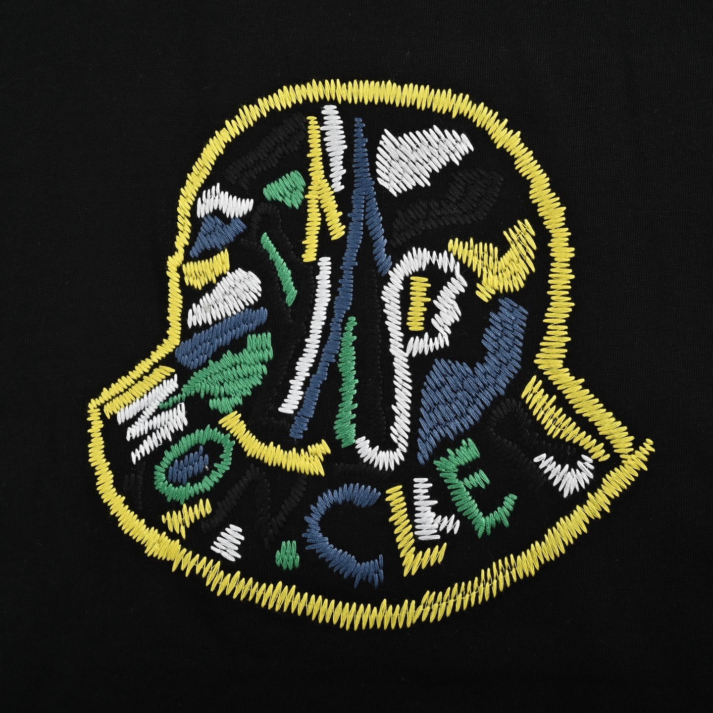 Moncler 25ss embroidered logo short sleeves
