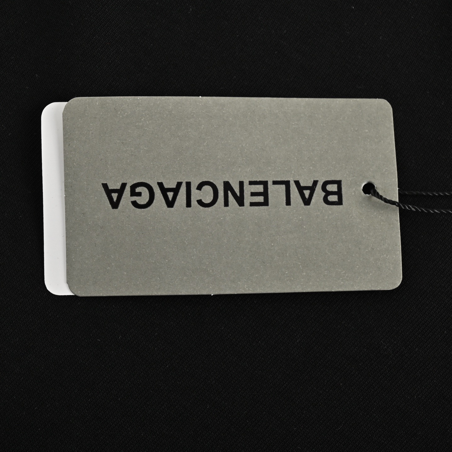 Balenciaga 25ss ring-stamped lettering logo short-sleeved shirt