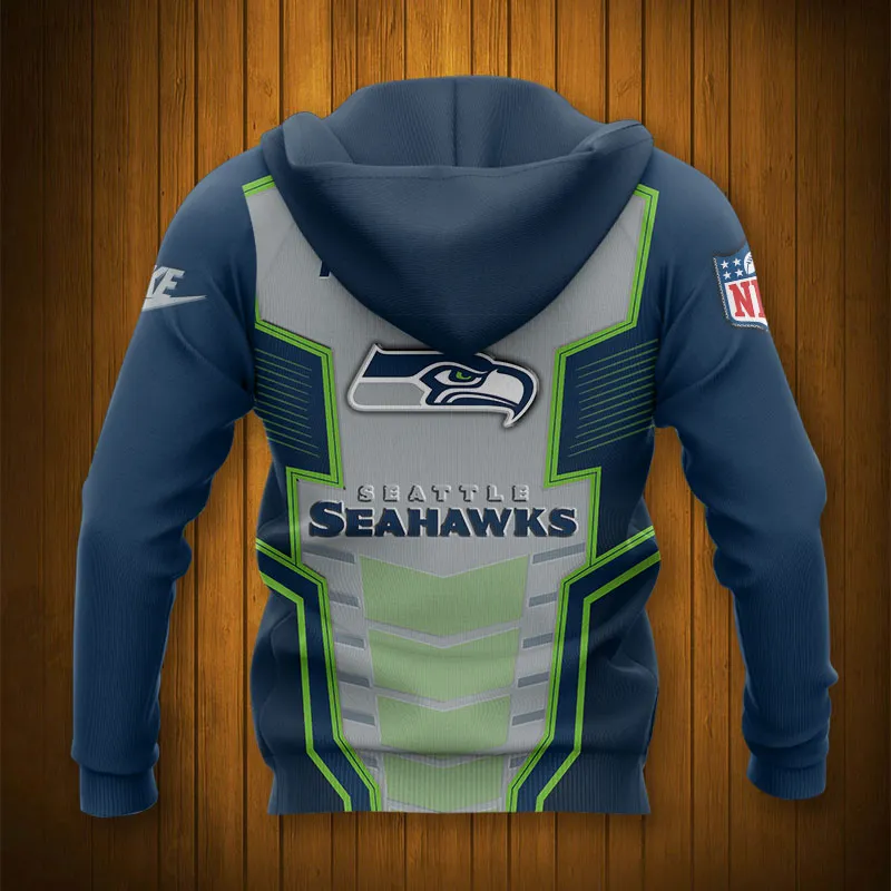 SEATTLE SEAHAWKS 3D HOODIE TTB4327
