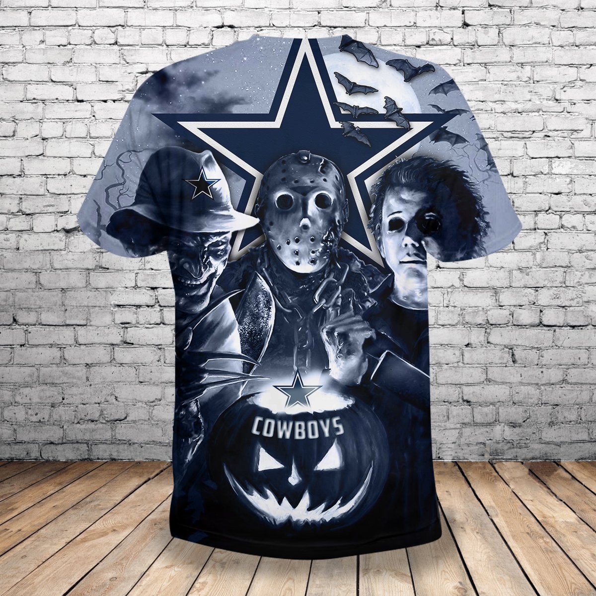 COWBOYS 3D HOODIE HORROR1