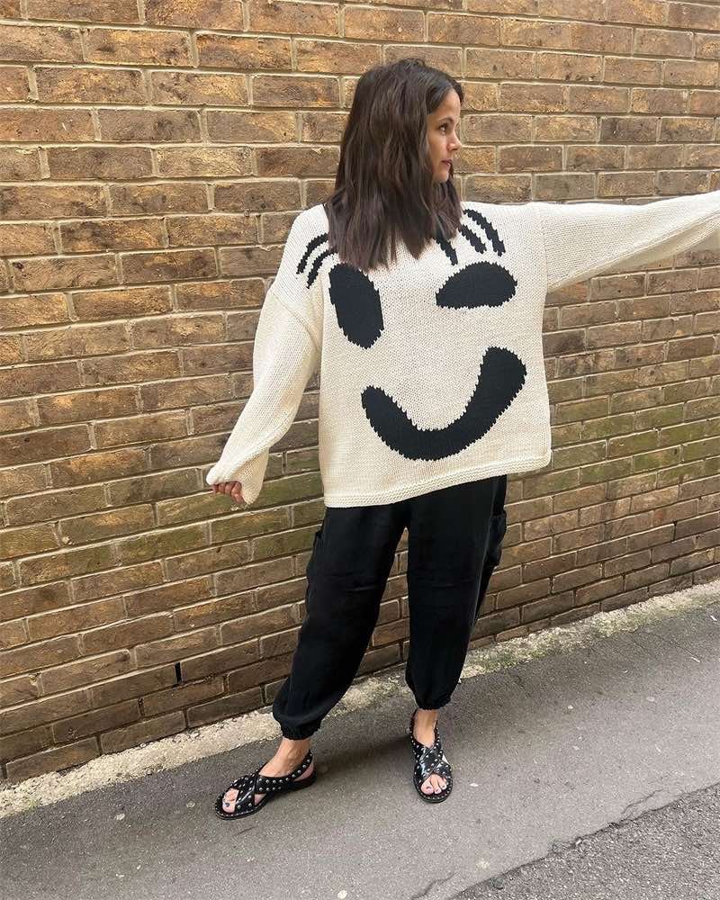 💥Hot Sale 49% OFF💥Happy Sunday Feel Good Knit Jumpers