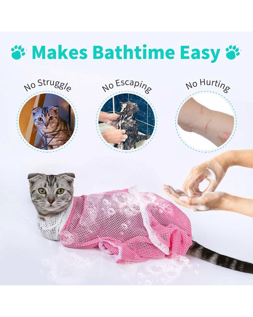 🐾PET GROOMING BATH BAG-Buy 3 GET 1 Free & Free Shipping