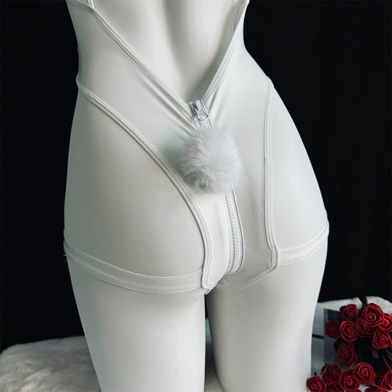 Cosplay Sexy Bunny Girl Backless Uniform Jumpsuit Lingerie