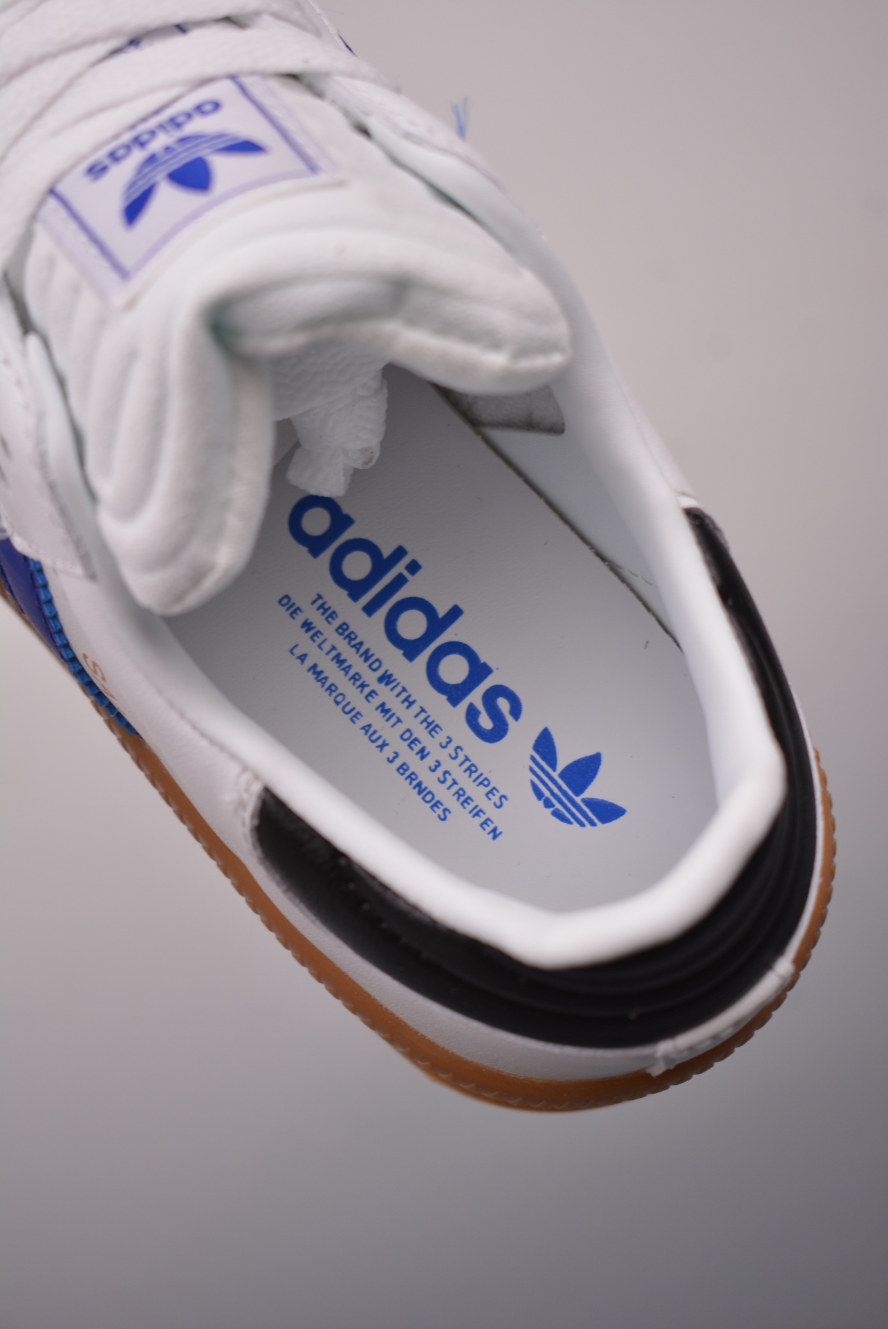Adidas Samba XLG White Royal Blue IE9182