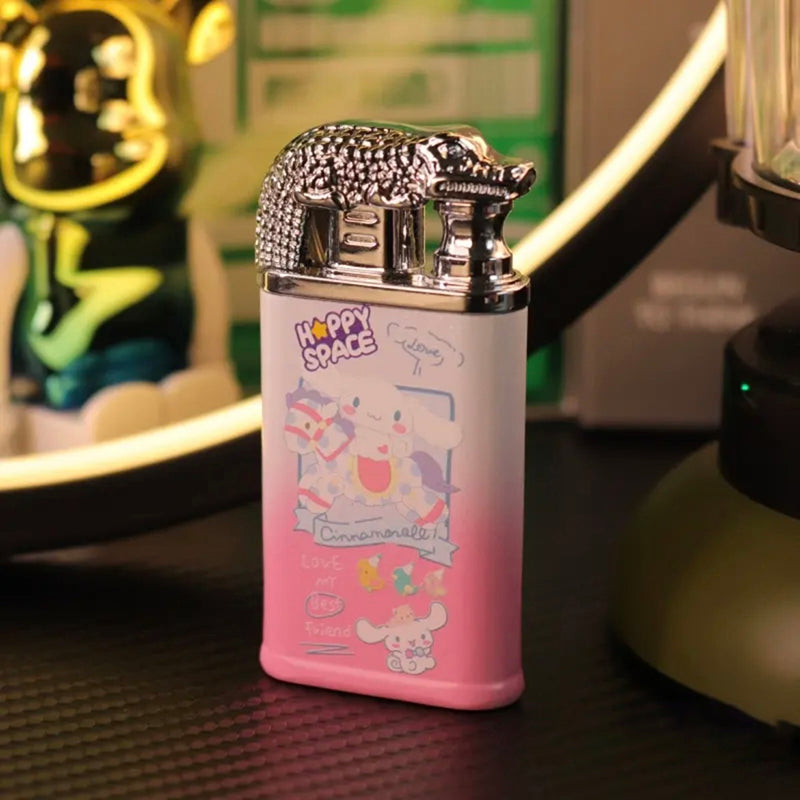 Refillable windproof lighter gift for boyfriend