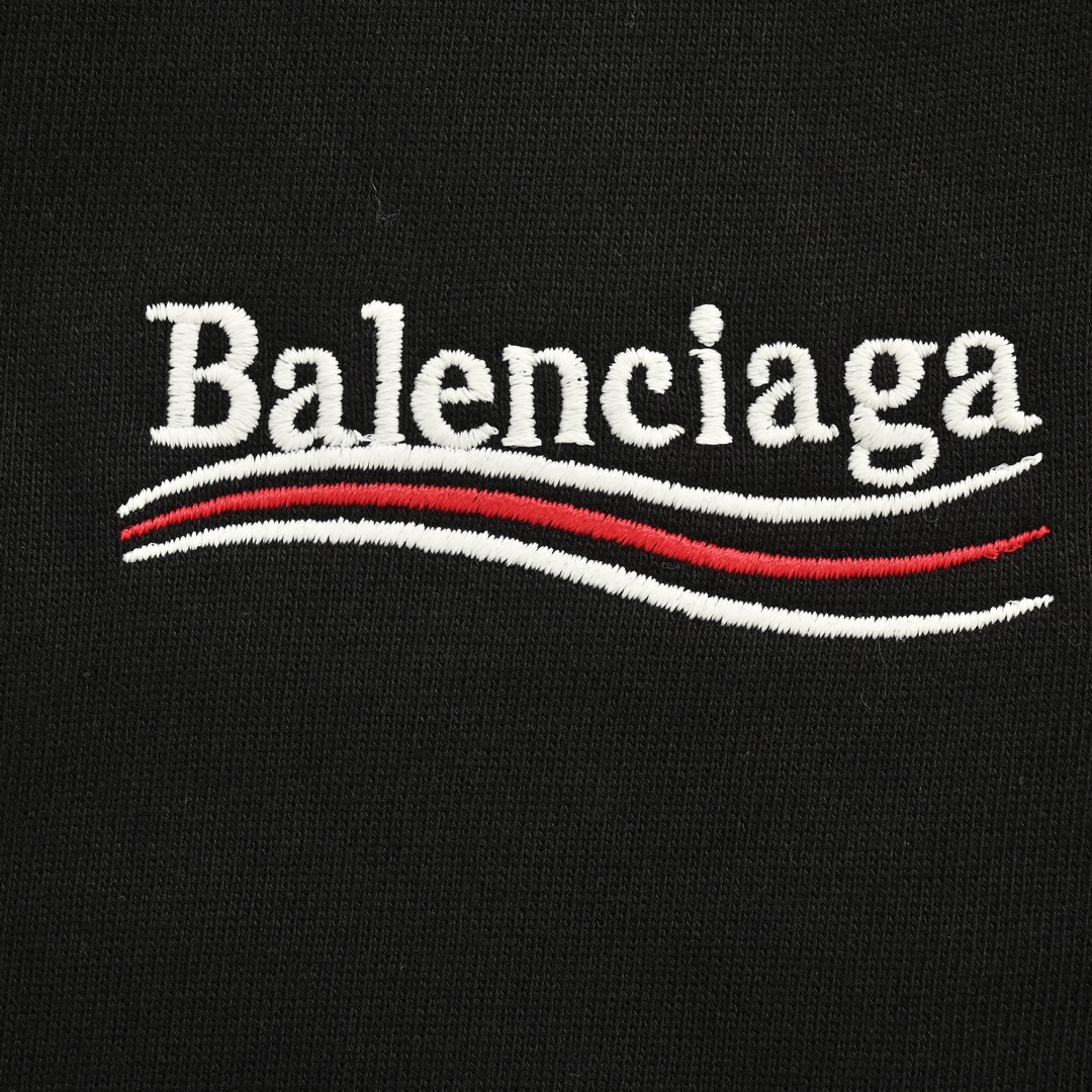 Balenciaga Classic Coke Embroidered Shorts