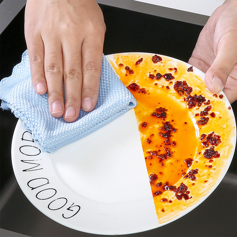 (🔥CLEARANCE SALE NOW-48% OFF)Fish Scale Microfiber Cleaning Cloth(BUY 5 GET 3 FREE & FREE SHIPPING)