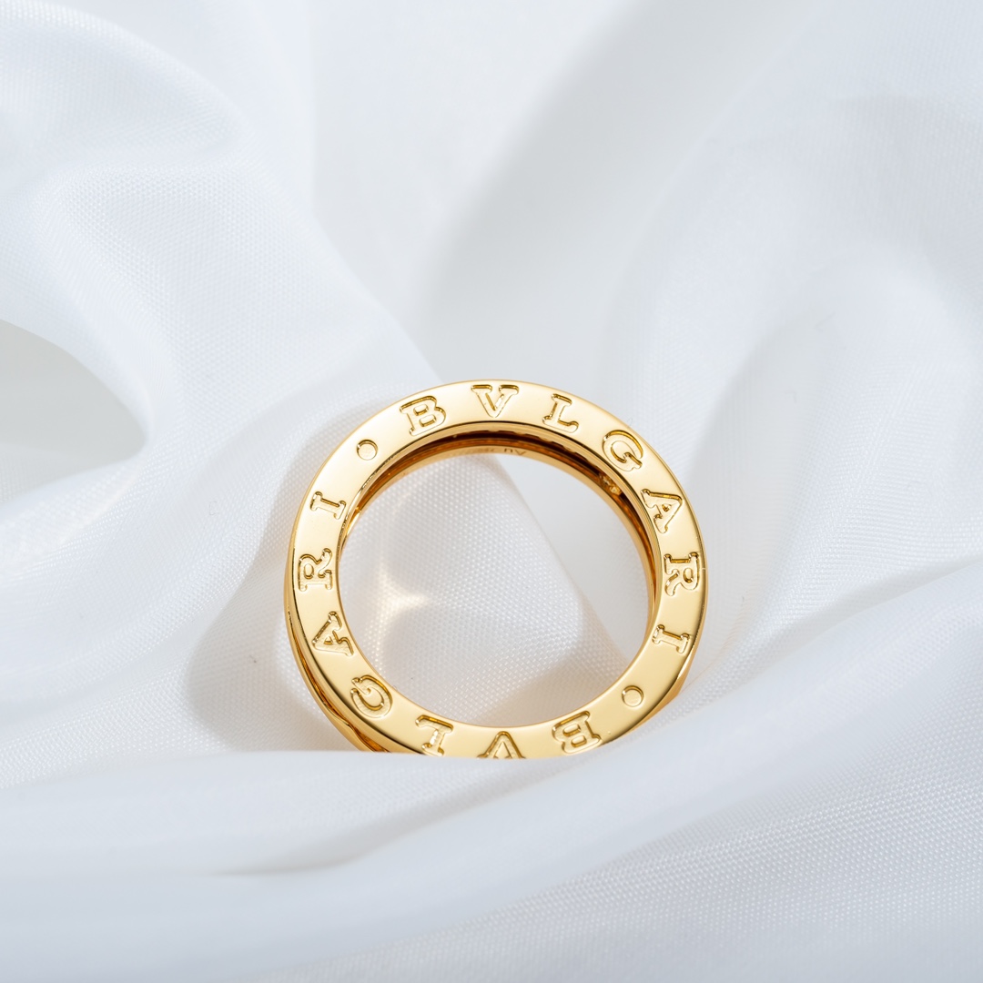 Bulgari zero single ring with diamond ring