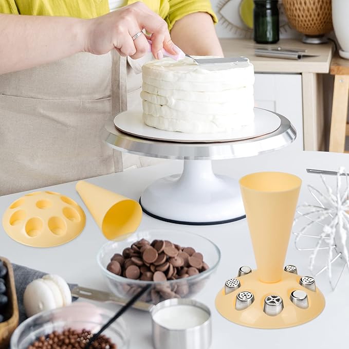 💥Daily Sales of 1000+🔥Piping Bag Tip Holder & Framing nozzle organizer-Buy 2 Get 10% OFF & Free Shipping