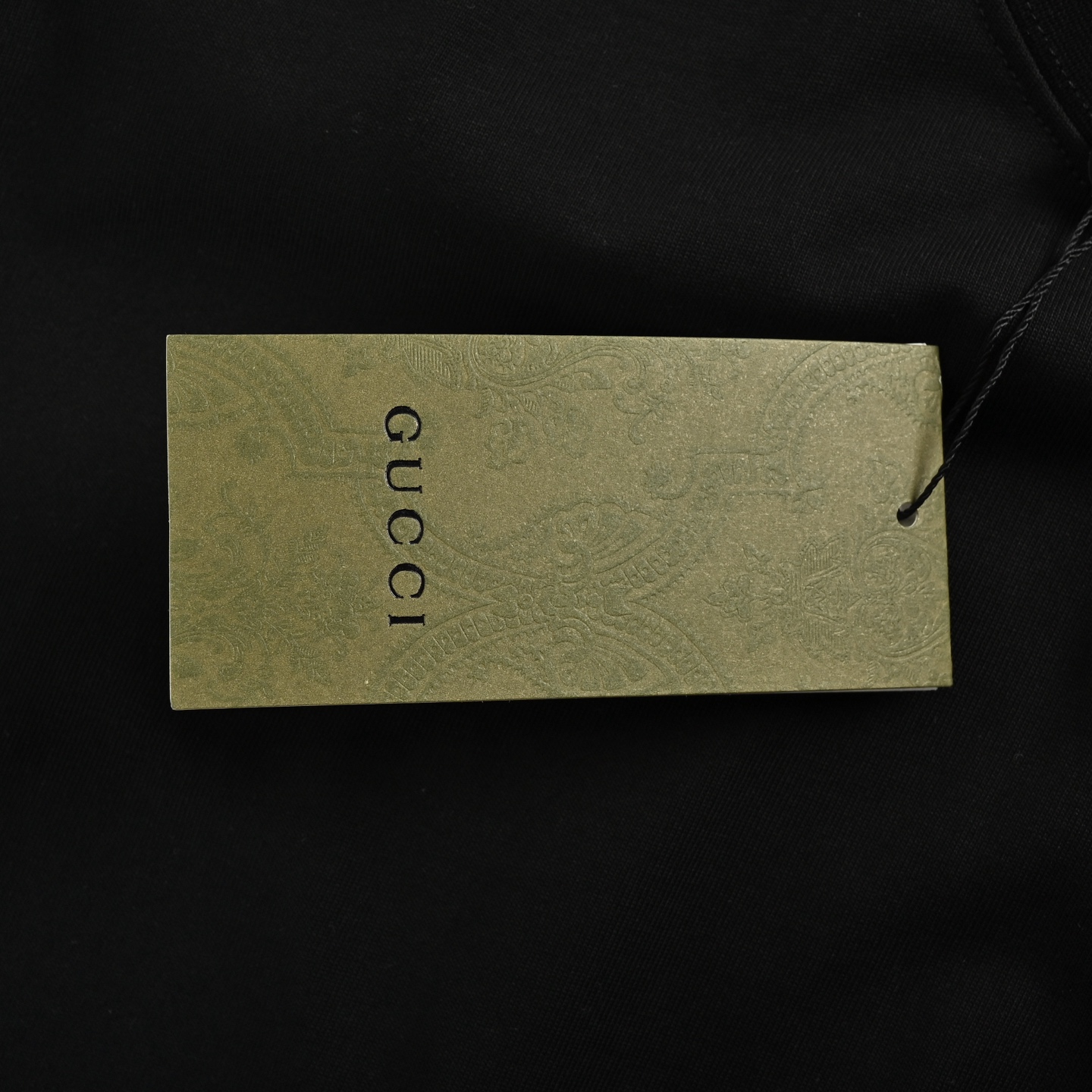 Gucci 25ss embroidered tassel short sleeve