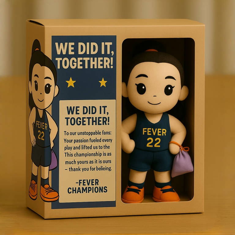 🏆 FEVER Champion hand puppet
