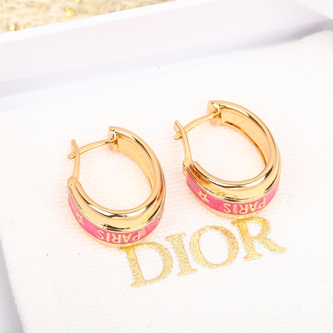 Dior Letter Earrings