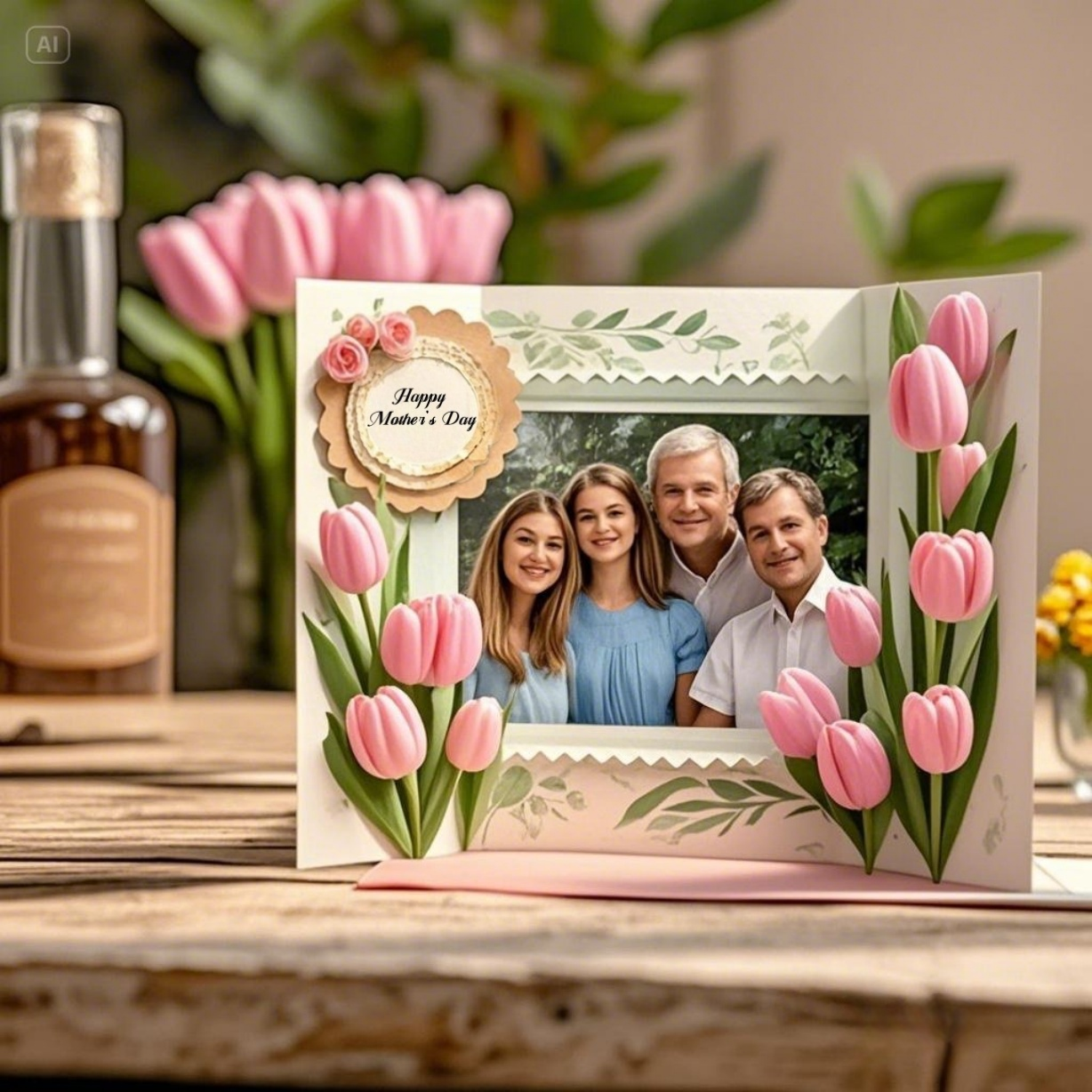 Personalized Mother's Day Greeting Card 🌸