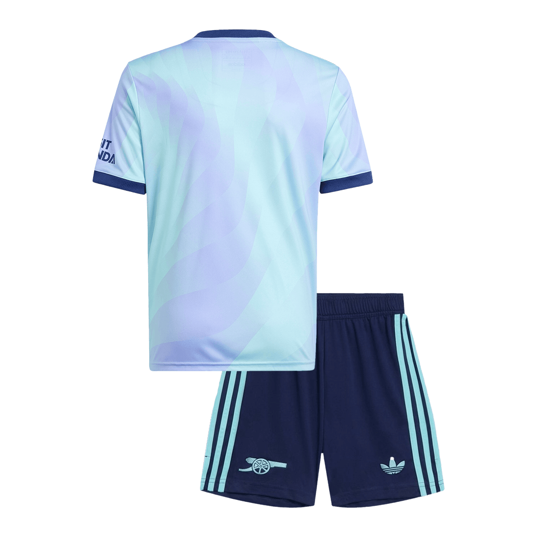 Arsenal third away kids' football shirt (shirt + shorts) 2024/25