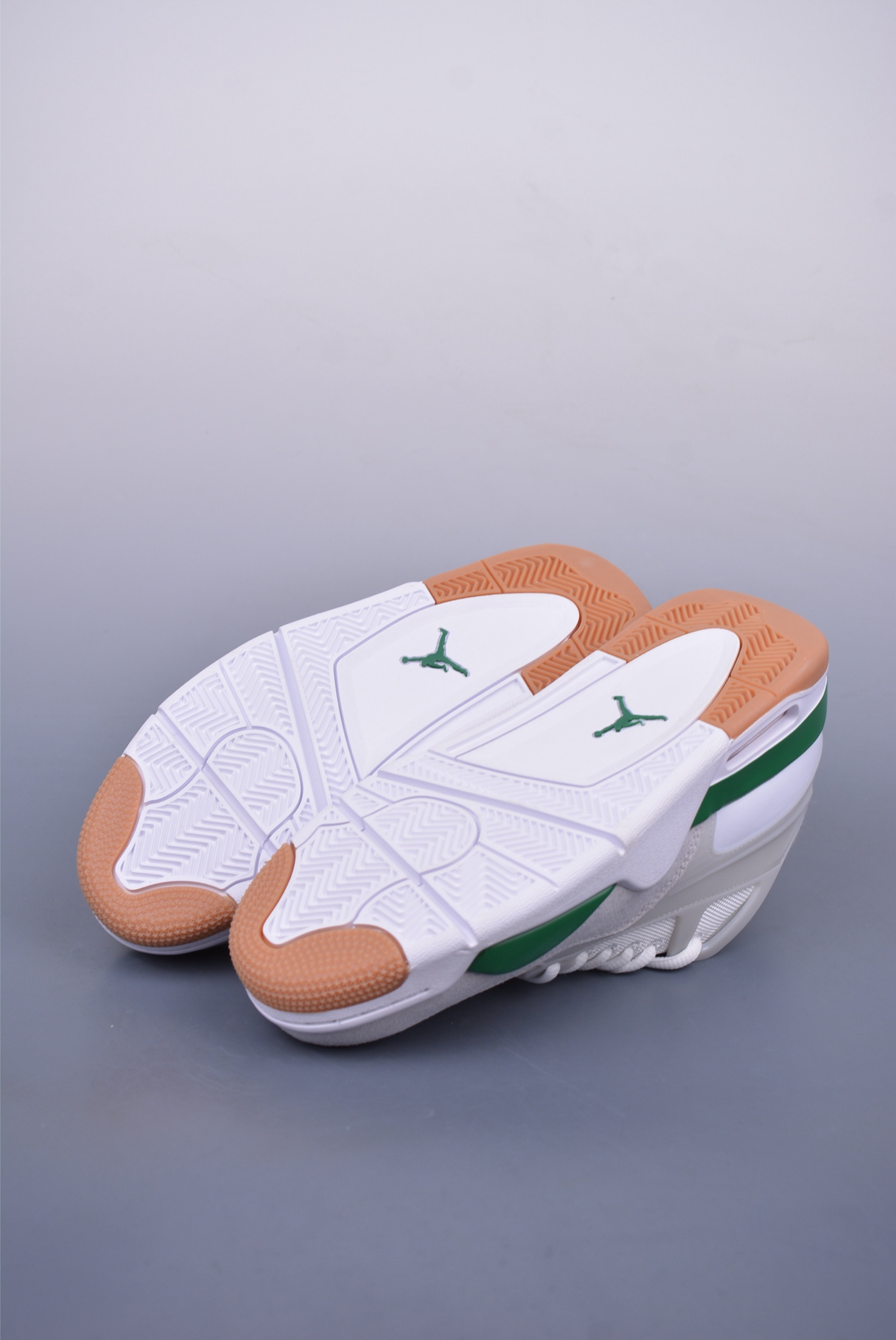 Nike Air Jordan 4 RM Reflective Basketball Shoes Gray Green FQ7939-103