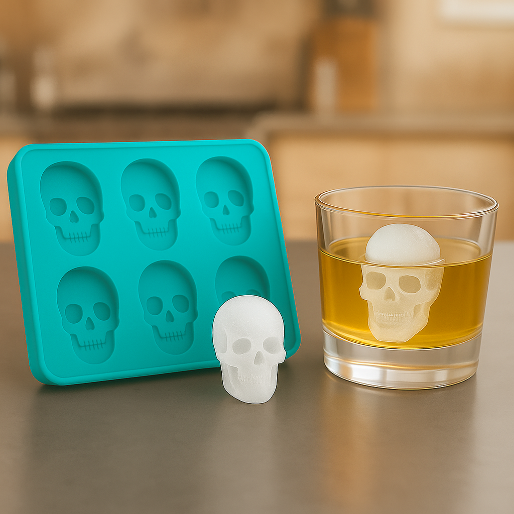 Skull Ice Mold