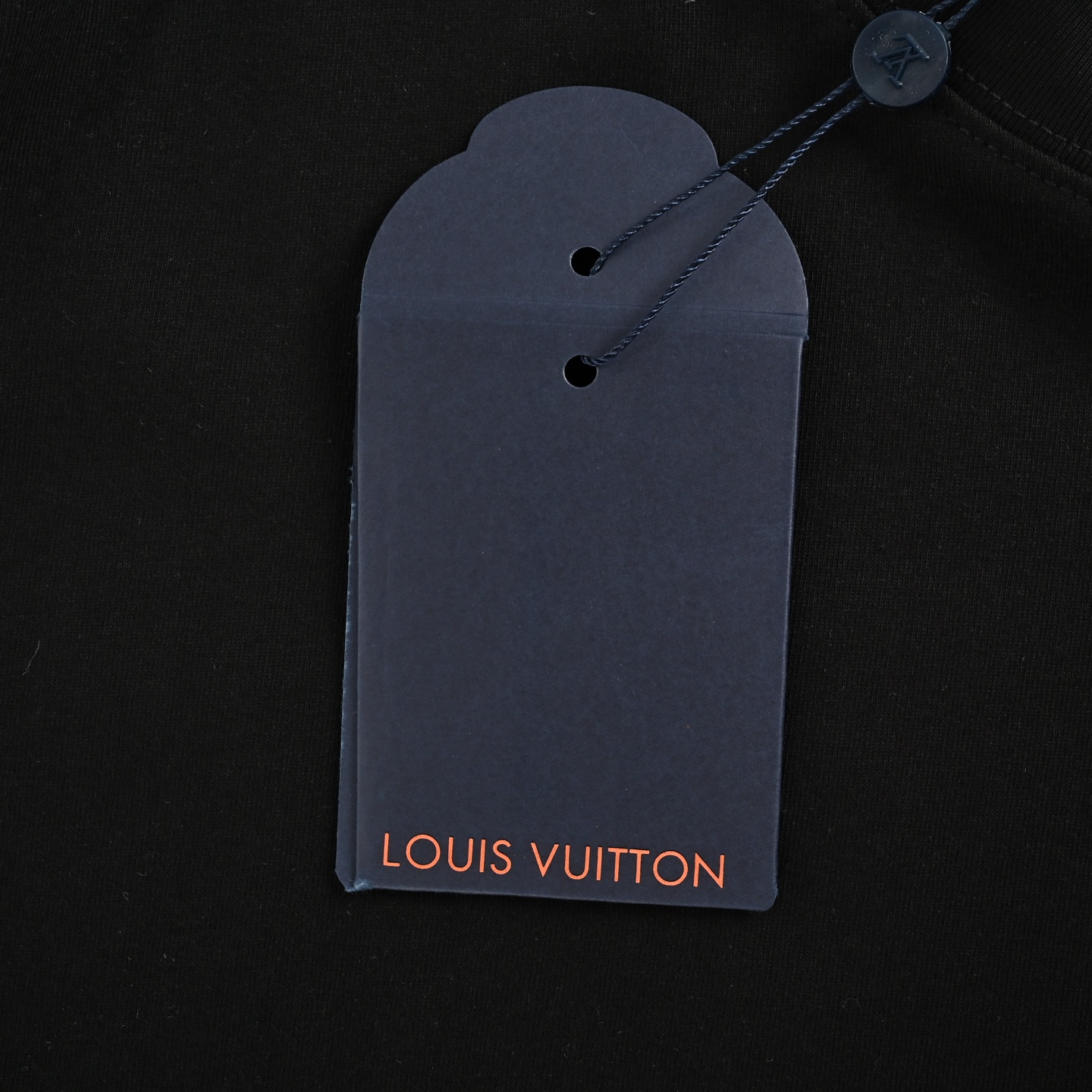 Louis Vuitton 25ss three-dimensional large logo embroidered short sleeve