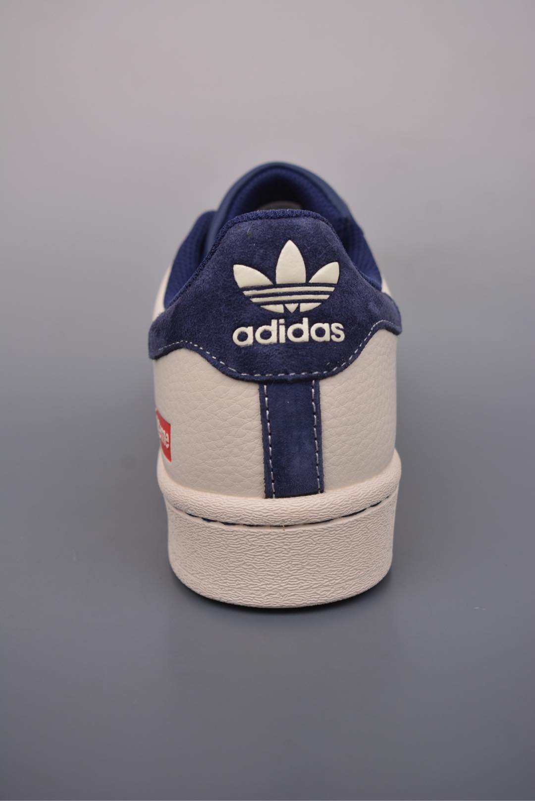 Supreme x Adidas Originals Superstar Off-White Blue  BZ2501