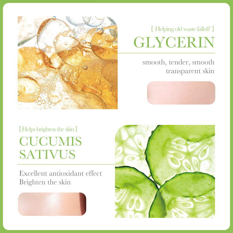 Cleansing Mask Cucumber Pore Cleansing Smearable Portable Mud Mask Revitalizing Essence