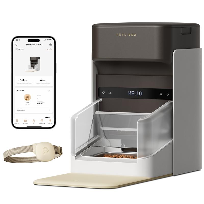 Automatic Cat Feeder | Smart Pet Feeder with App Control & Collar Tag
