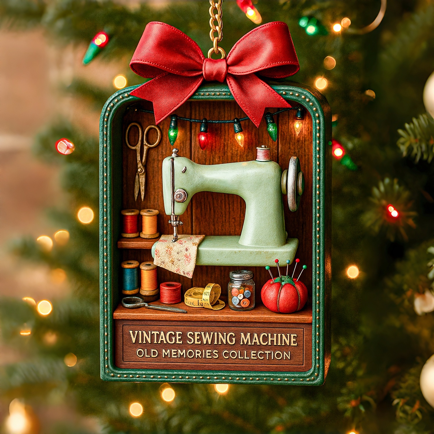 Old Memories Collection Vintage Ornament Set